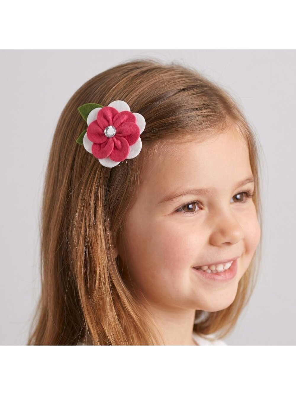 Gymboree Fall For Autumn Gem Flower Corsage Hair Clip 3 4 5 6 7 8 9 10 11 12 NWT